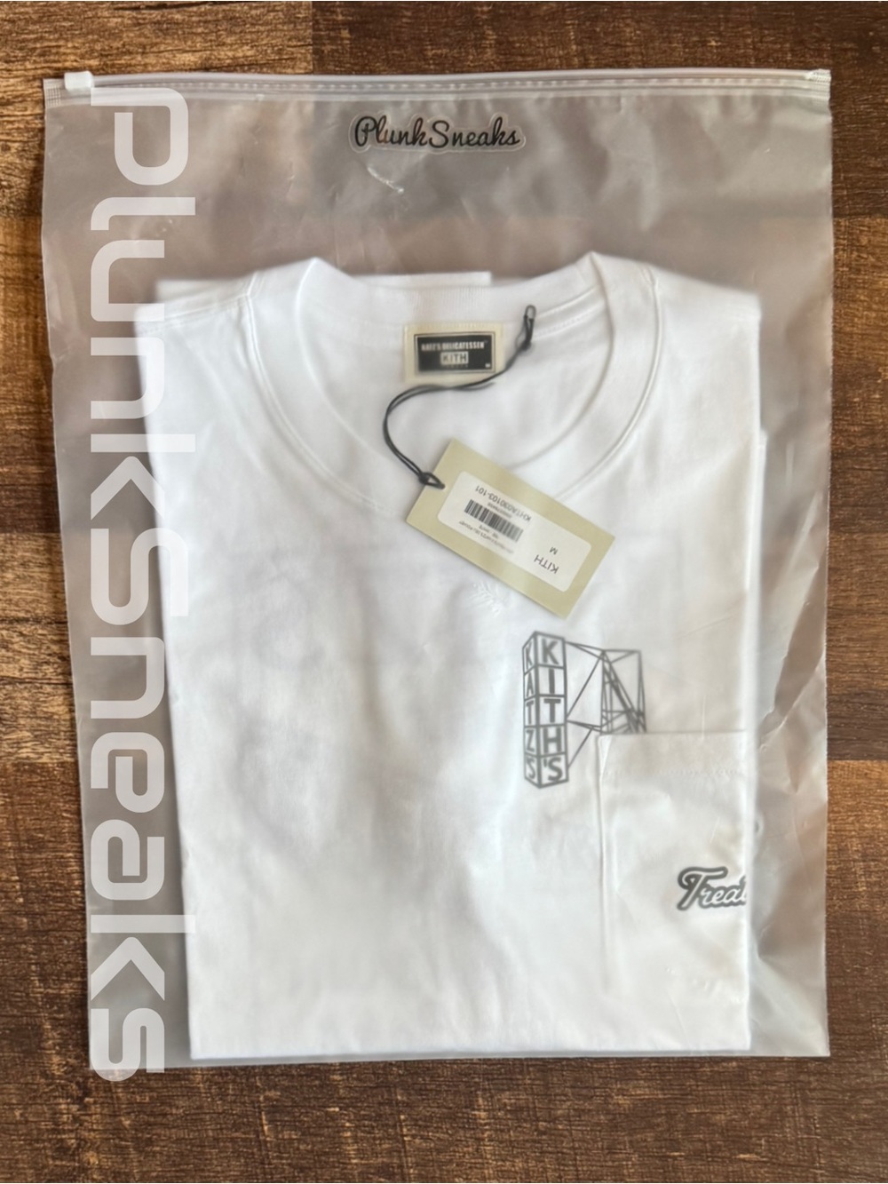 Kith for Katz's Delicatessen Pocket Tee • White • 2026